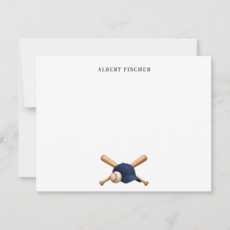 Anpassad baseball-kort anteckningskort