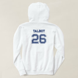 Anpassad basebolltröja för familjeåterträff hoodie