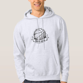 Anpassad basketbollhoodie med namn – Sportgåva Hoodie