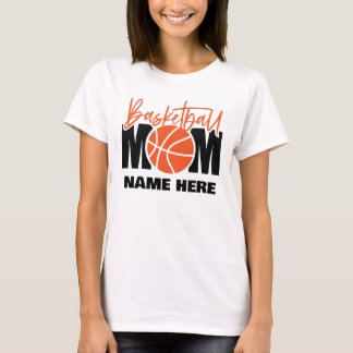 Anpassad basketbollsmamma t shirt