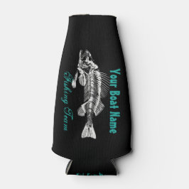 Anpassad båt Namn med Skeleton Fish