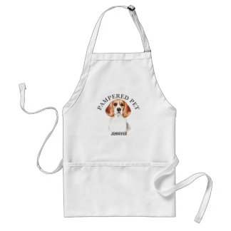 Anpassad beagle Pet Groomer Apron Förkläde