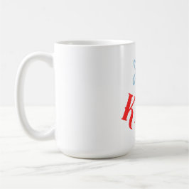 Anpassad Bee Kind Personlig Present  Kaffemugg