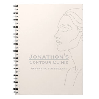 Anpassad Beige Botox / Estetisk Klinik Verksamhet Anteckningsbok
