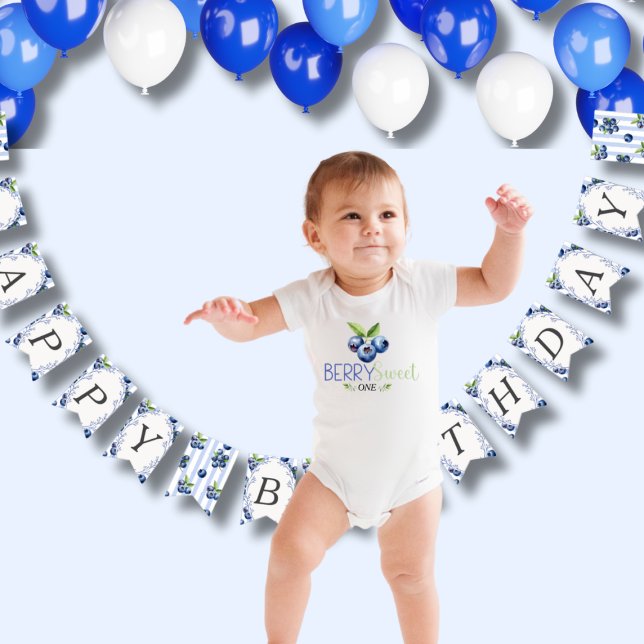 Anpassad Berry Söt Födelsedag T Shirt (Custom Berry Sweet Birthday Baby Bodysuit)