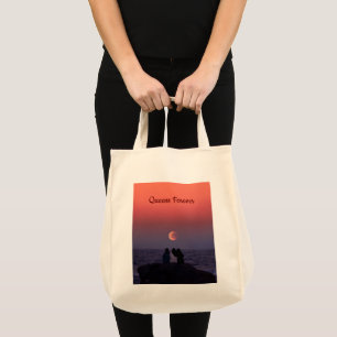 Anpassad Bestkompisars Tote Bag Tygkasse