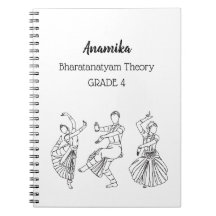 Anpassad bharatanatyam dans teori Spiral antecknin