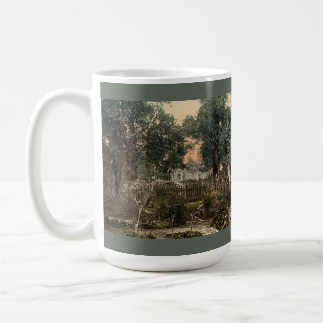 Anpassad Bibel Heliga Landet  Kaffemugg (Vänster)