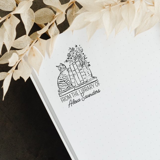 Anpassad bibliotekskatt stämpel (Skapare uppladdad)