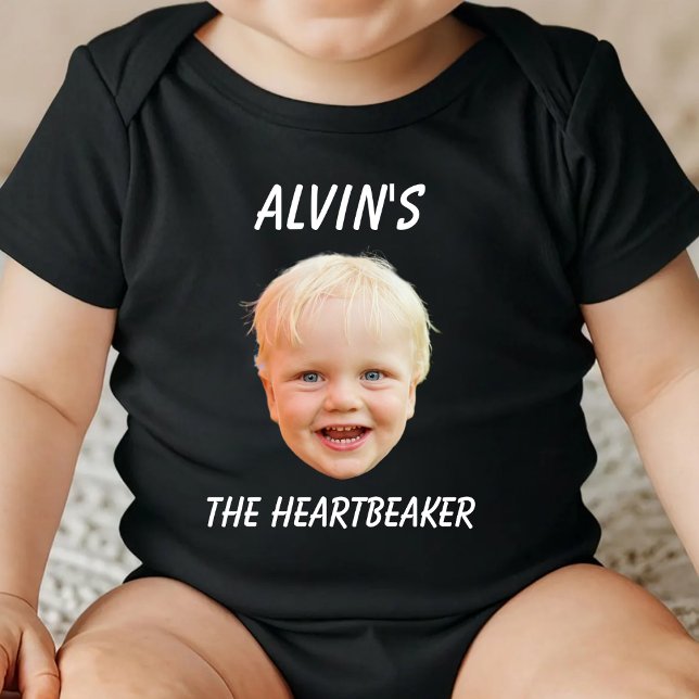 Anpassad bild Baby Flicka Pojke Födelsedagsfirande T Shirt (Skapare uppladdad)