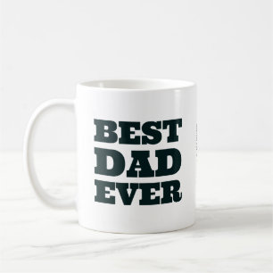 Anpassad bild Bästa pappa någonsin Personlig gåva Kaffemugg
