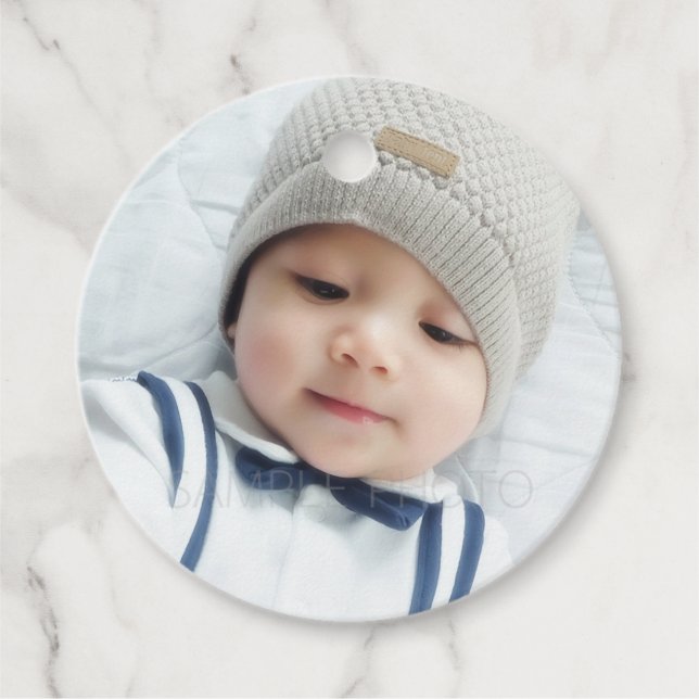 Anpassad bild gåvor etiketter (Framsida)