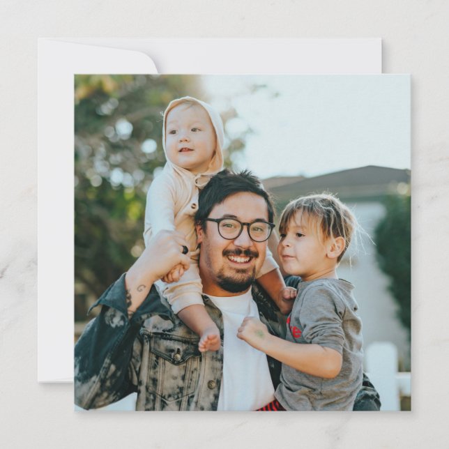 Anpassad bild inbjudningar (Framsida)