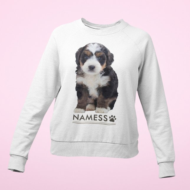 Anpassad bild med din hunds namn t shirt (Skapare uppladdad)