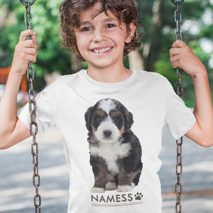 Anpassad bild med din hunds namn t shirt