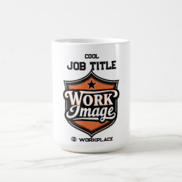 Anpassad bild med personlig jobbtitel och arbetspl kaffemugg