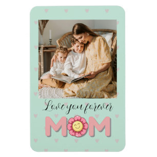 Anpassad bild Mors dag kylskåpsmagnet för Mamma Magnet