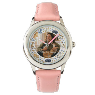 Anpassad bild och namn Kattmamma Armbandsur