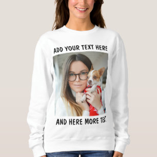 Anpassad bild och text eller namn t shirt