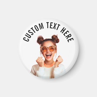 Anpassad bild och text Pin/ Magnet
