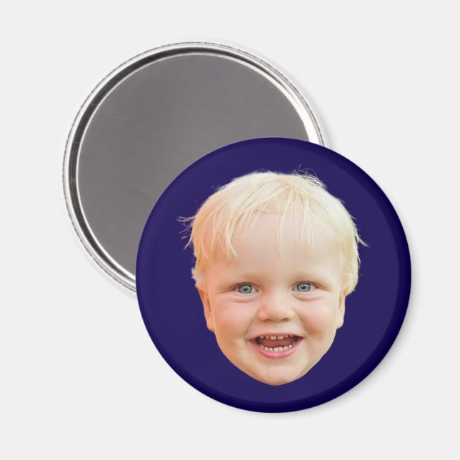 Anpassad bild Personlig bild Logotyp Bild Design Magnet (Front/Back)