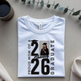 Anpassad bild Stolta familjen Matchande examen T Shirt