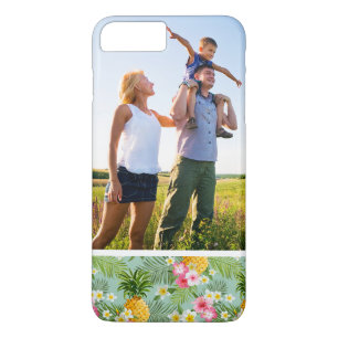 Anpassad bild Tropiska blommor & ananas