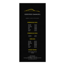 Anpassad bildelarparation & Modern bildetaljering Reklamkort