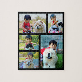 Anpassad bildsamling 5 Foto Pussel