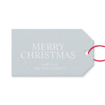 Anpassad Blå Elegant Klassisk God Jul
