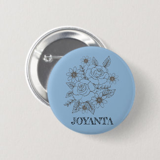 Anpassad blomdesign vit Joyanta Knapp