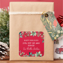 Anpassad blomster julfest