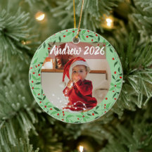 Anpassad blomsterdocka babyens första jul foto