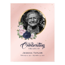 Anpassad blomsterfirande av Livsbegravningsskylt