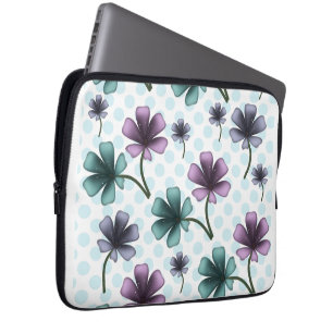 Anpassad blomsterformad iPhone/iPad-fodral Laptop Fodral