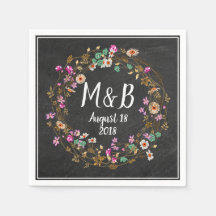 Anpassad blomsterkrans i landstil konstmotiv