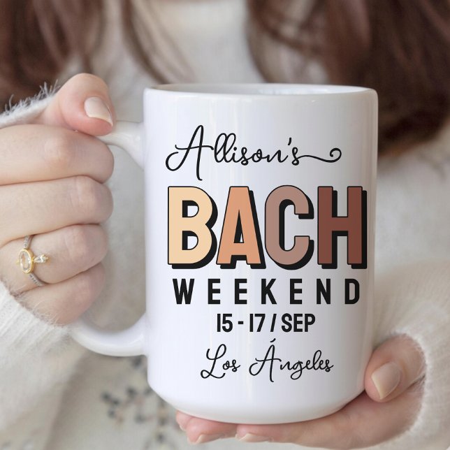 Anpassad Boho Sängkammarparty-mugg för Brudtärnor Kaffemugg (boho bachelorette mug, personalized bachelorette mug, bride squad mug, bridesmaid party mug gift,)