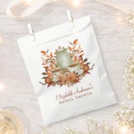 Anpassad Boho Terrakotta Blommig Salvia Tekväll Ev