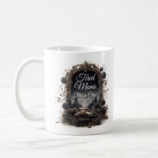 Anpassad bokklubb för goth-bokälskare kaffemugg