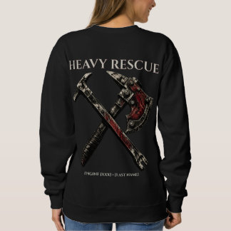 Anpassad Brandredningsmaskin Axe Tung Rustning Co T Shirt