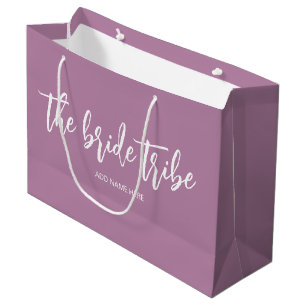 Anpassad Bride Tribe Rosa Bröllop
