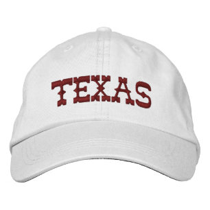 Anpassad broderad Texas Cow Girl Pojke Keps