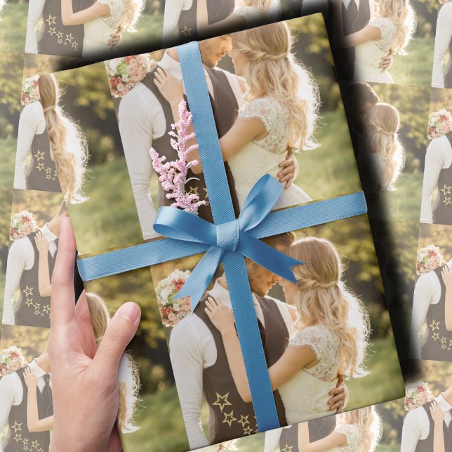Anpassad bröllopsfoto presentpapper (Skapare uppladdad)
