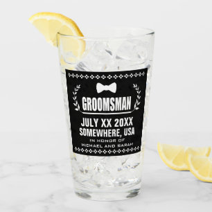 Anpassad Bröllopsman Glaskopp