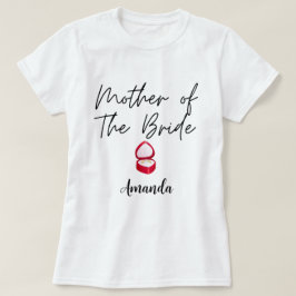 Anpassad Budens mamma Bachelorette Party T Shirt