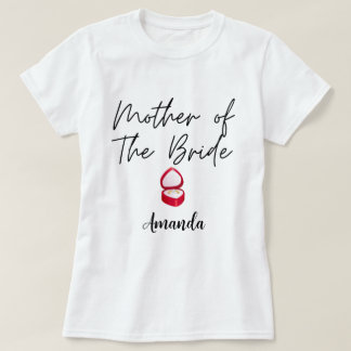 Anpassad Budens mamma Bachelorette Party T Shirt