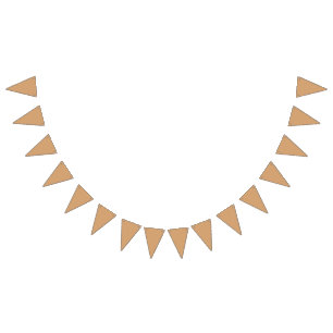 Anpassad Bunting-flaggor - Warm Sand Flags Vimplar