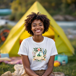 Anpassad Camp Brud Möhippa T Shirt