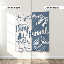 Anpassad Camp Möhippa Banner Stor Camp Brud