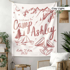 Anpassad Camp Möhippa Banner Stor Camp Brud